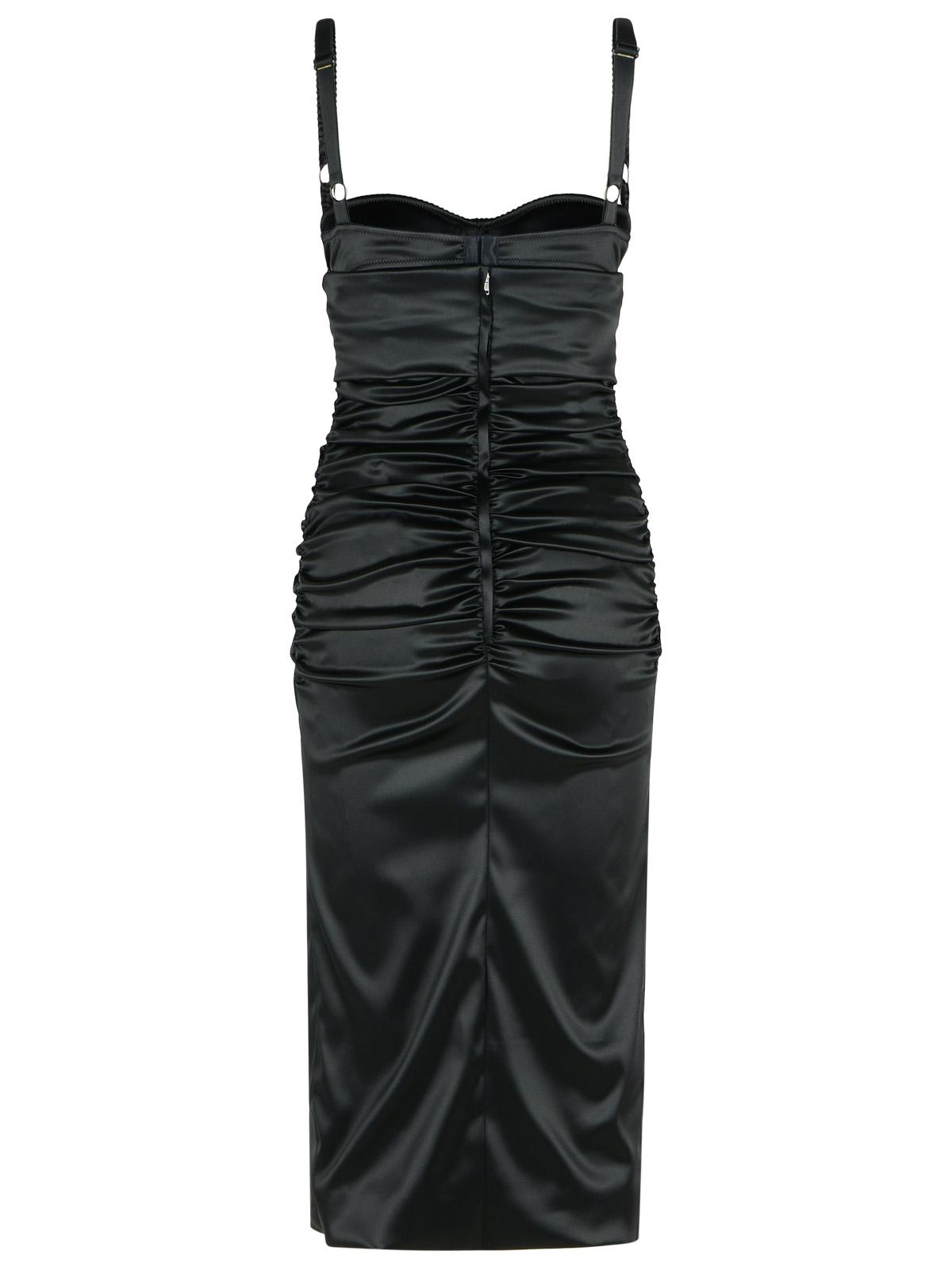 Dolce & Gabbana Black Acetate Dress Women