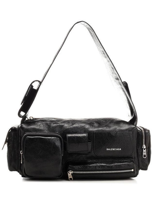 Balenciaga Superbusy Small Sling Bag Black