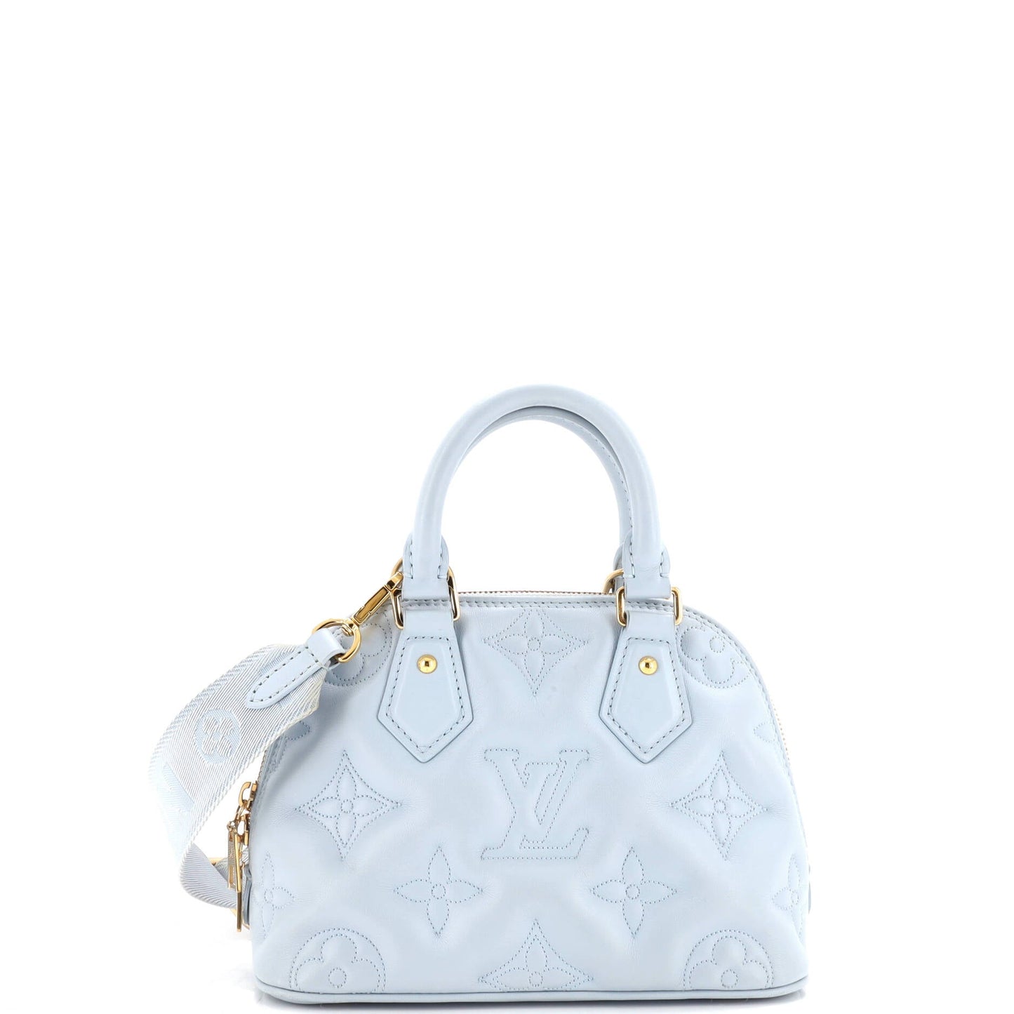 Alma Handbag Bubblegram Leather BB