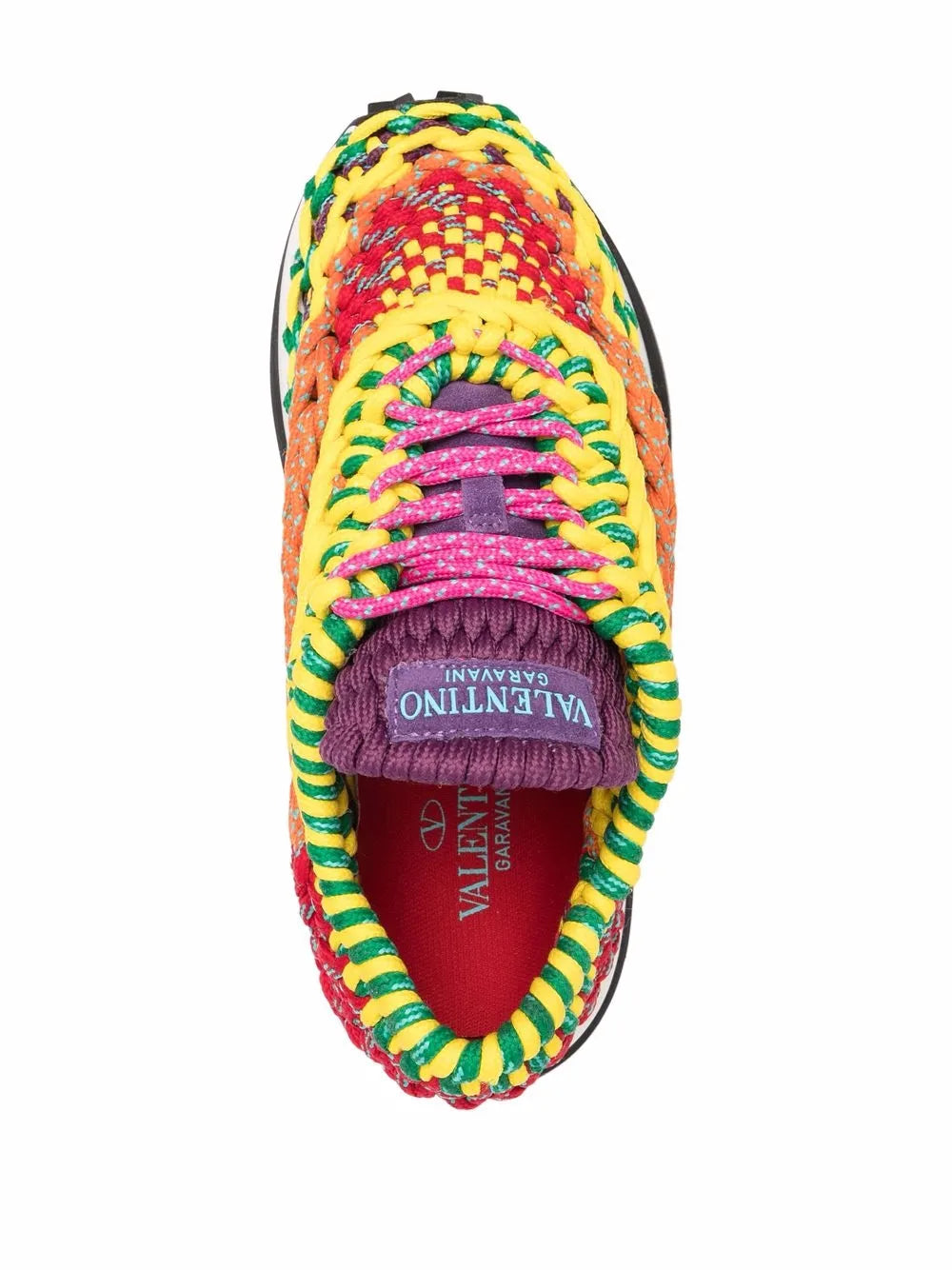 Valentino Garavani Crochet Low-Top Sneakers