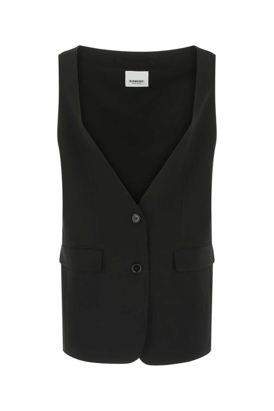 BURBERRY Oversize Silk Vest for Women