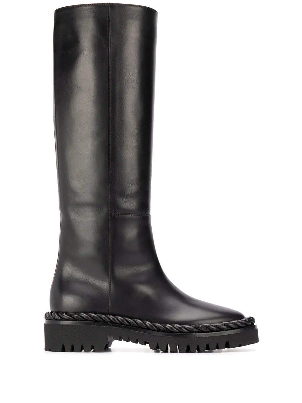 Valentino Garavani Rope Detail Knee-Length Boots