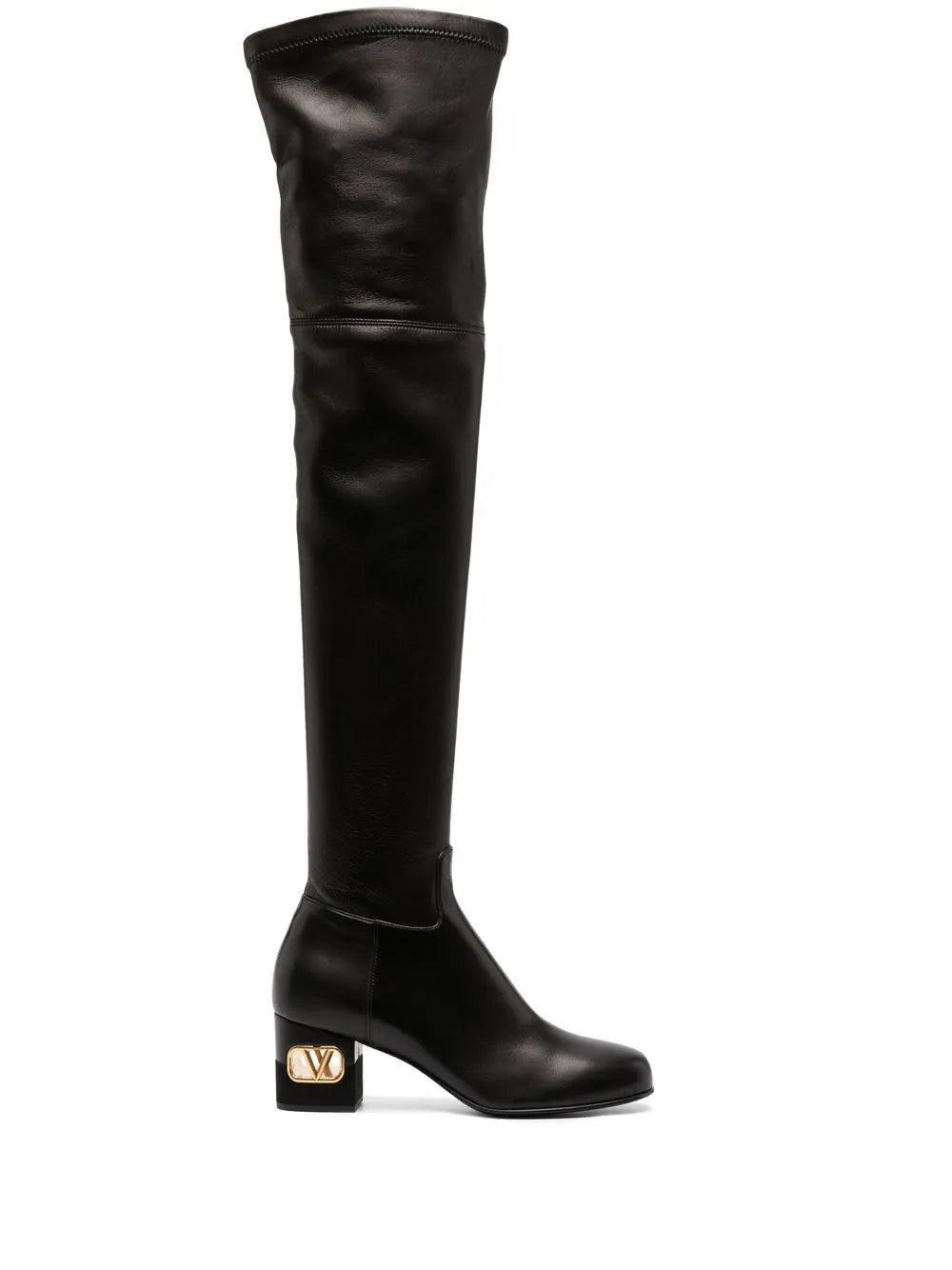 Valentino DRESS Woman WHITE/RED/BLACK 39 Black