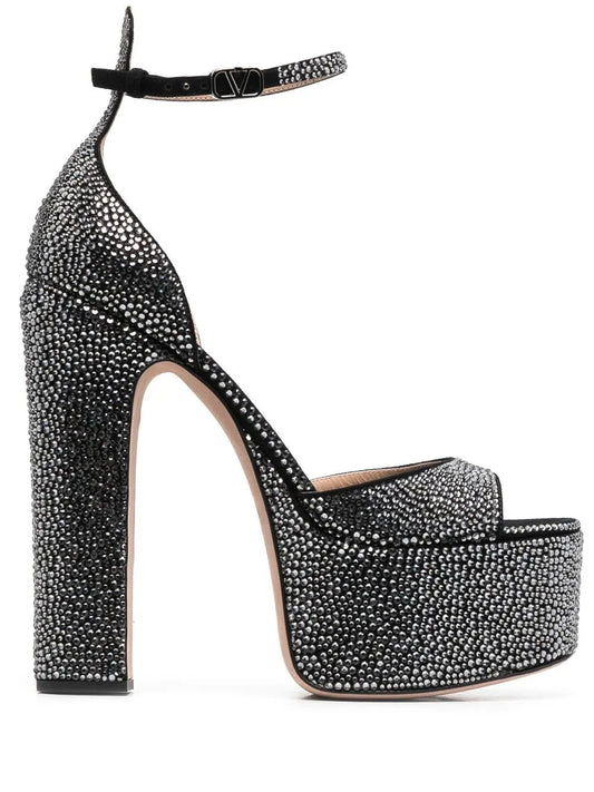 Valentino SOCKS Woman PEPPERMINT 40 Black