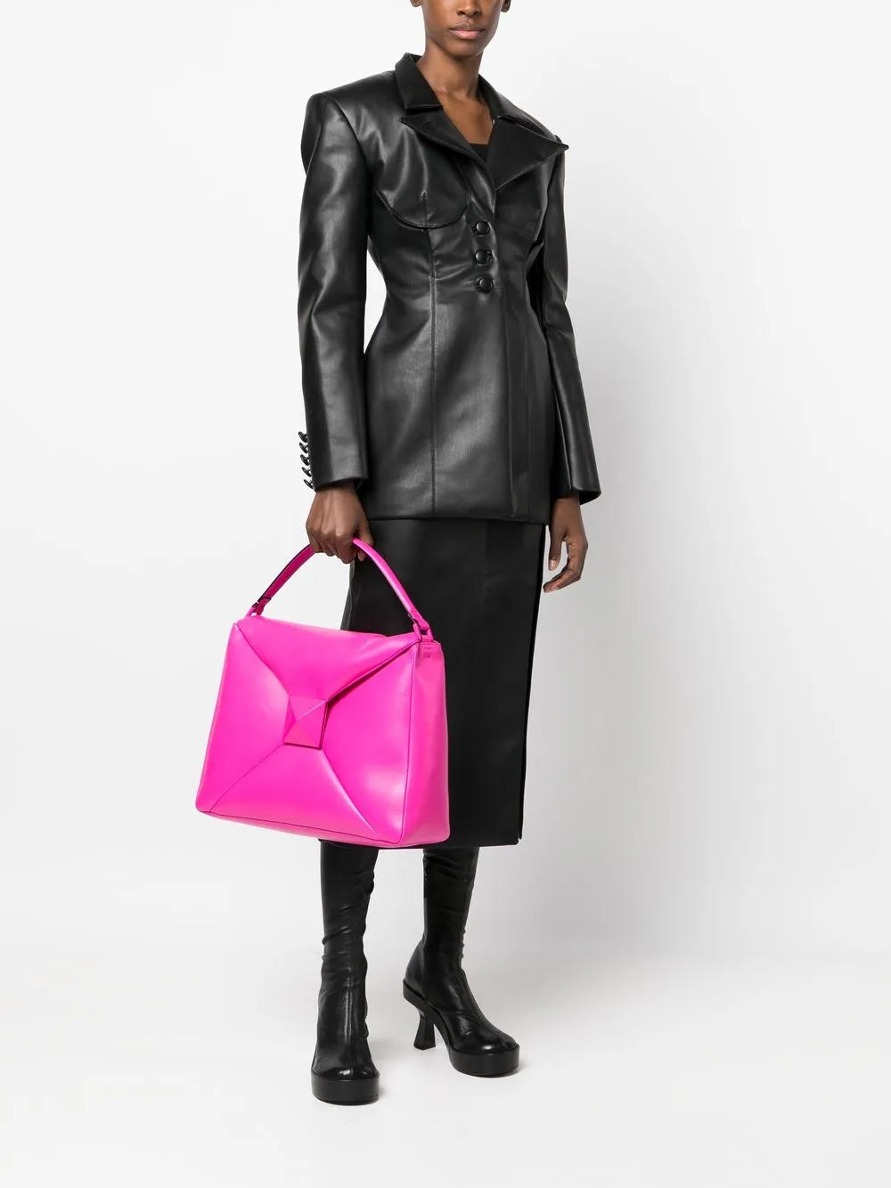 Valentino Maxi One Stud Tote Bag