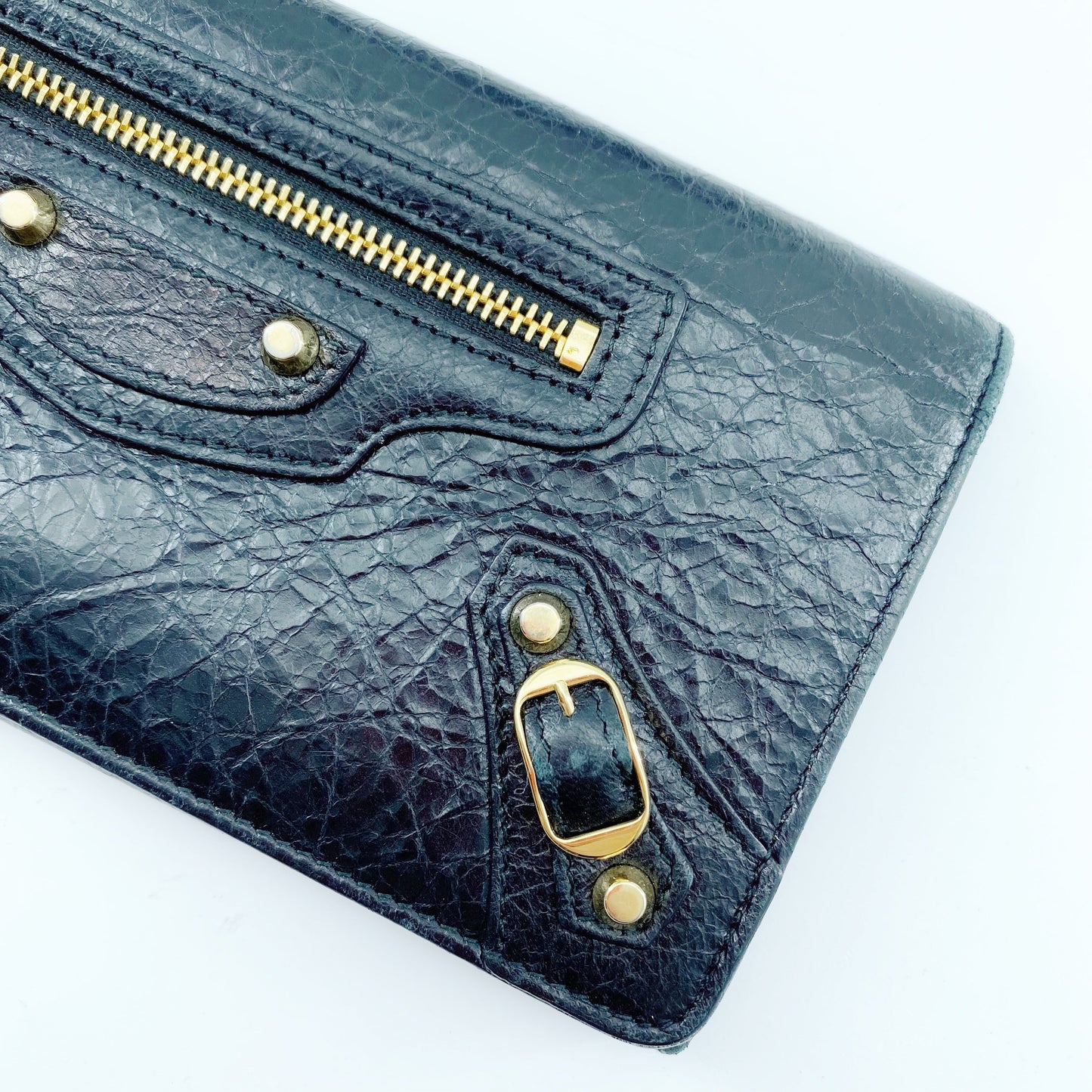 Balenciaga Leather Continental Wallet TWS pop