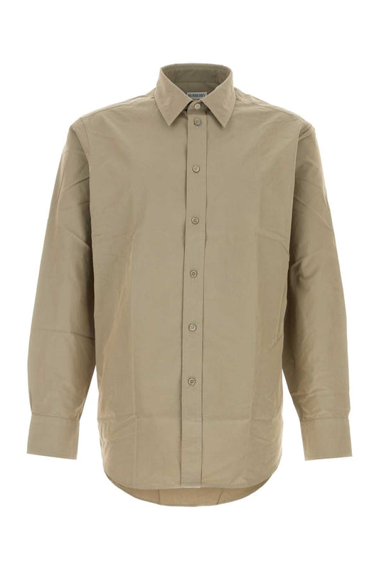 BURBERRY Classic Poplin Shirt for Men - SS24