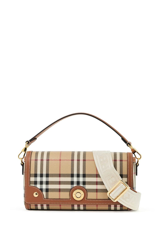 BURBERRY Vintage Check Pattern Shoulder Handbag - Mini Size