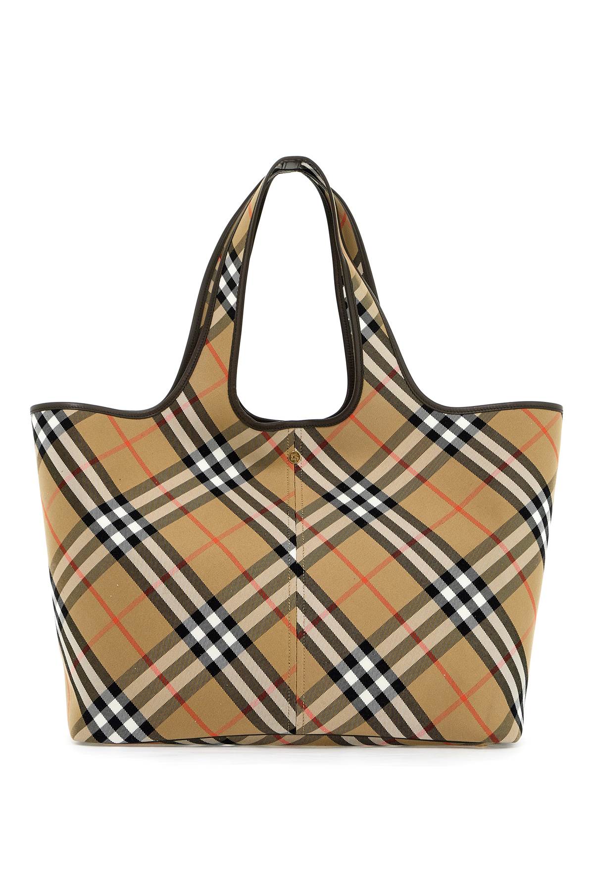 Burberry Ered\N\Nmedium Checkered Tote Women