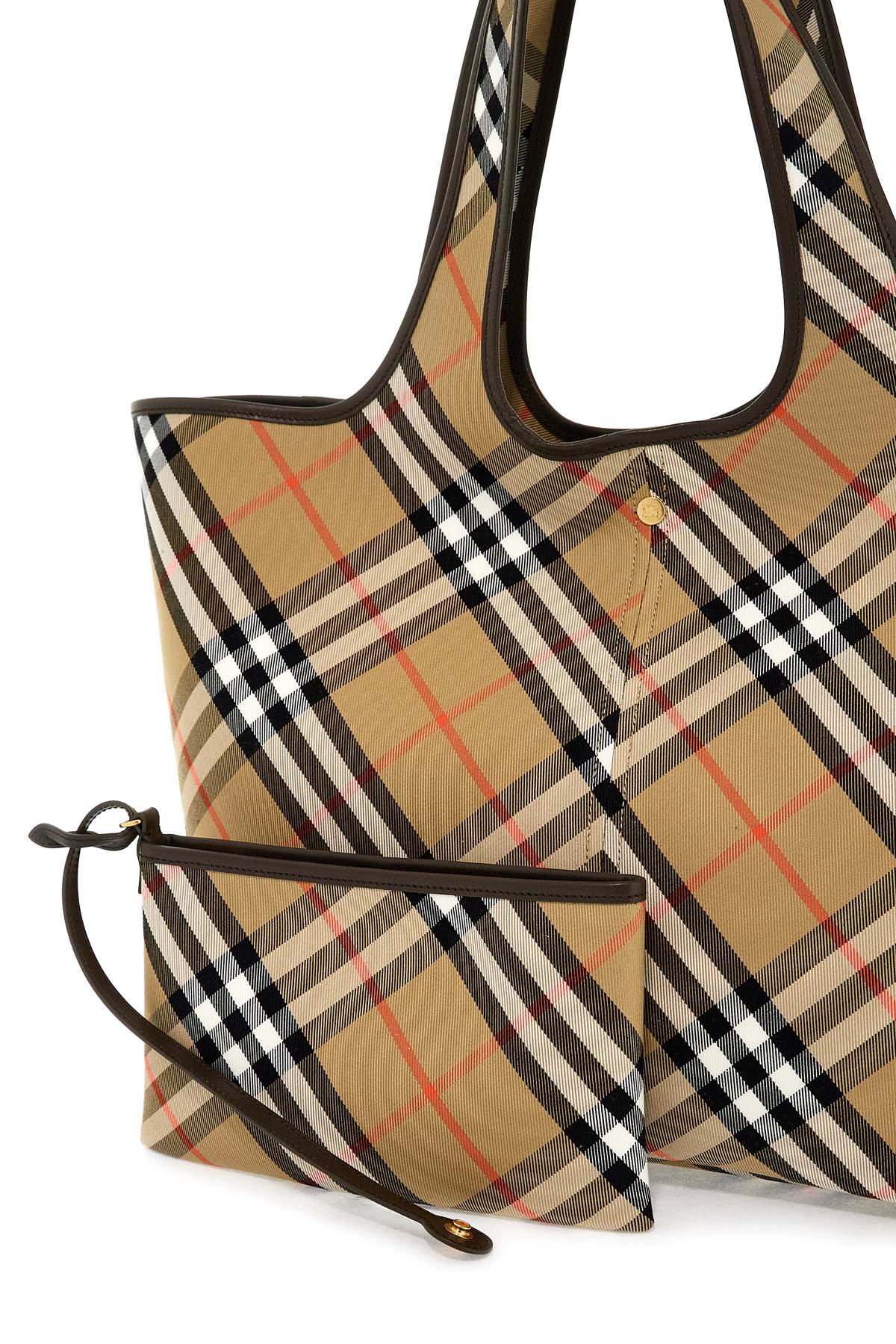 Burberry Ered\N\Nmedium Checkered Tote Women