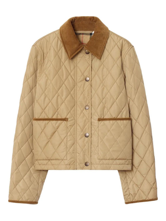 BURBERRY Quilted Jacket with Snaps for Women