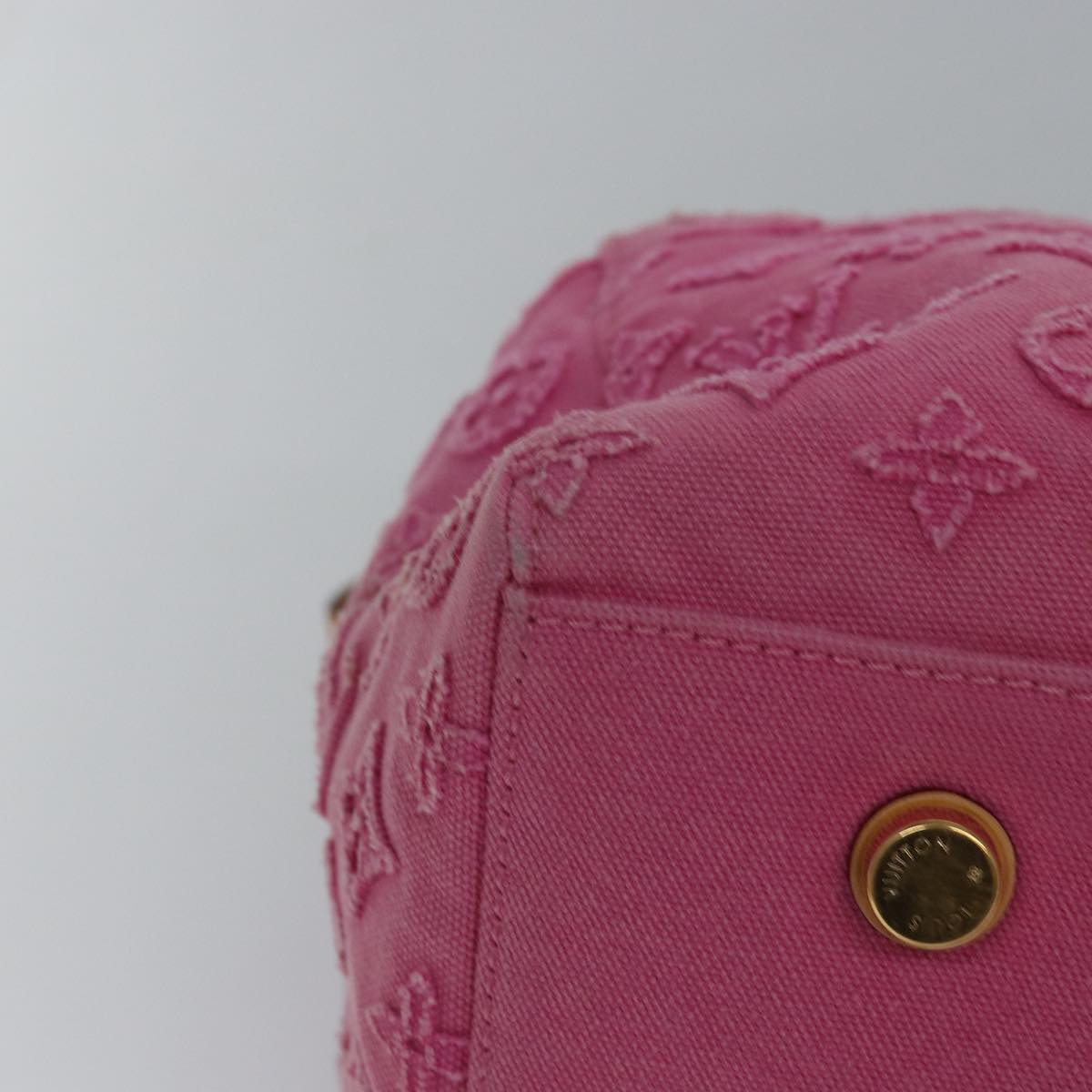 LOUIS VUITTON Monogram Stone Speedy Bandouliere 35 Bag Rose M40831 82931A