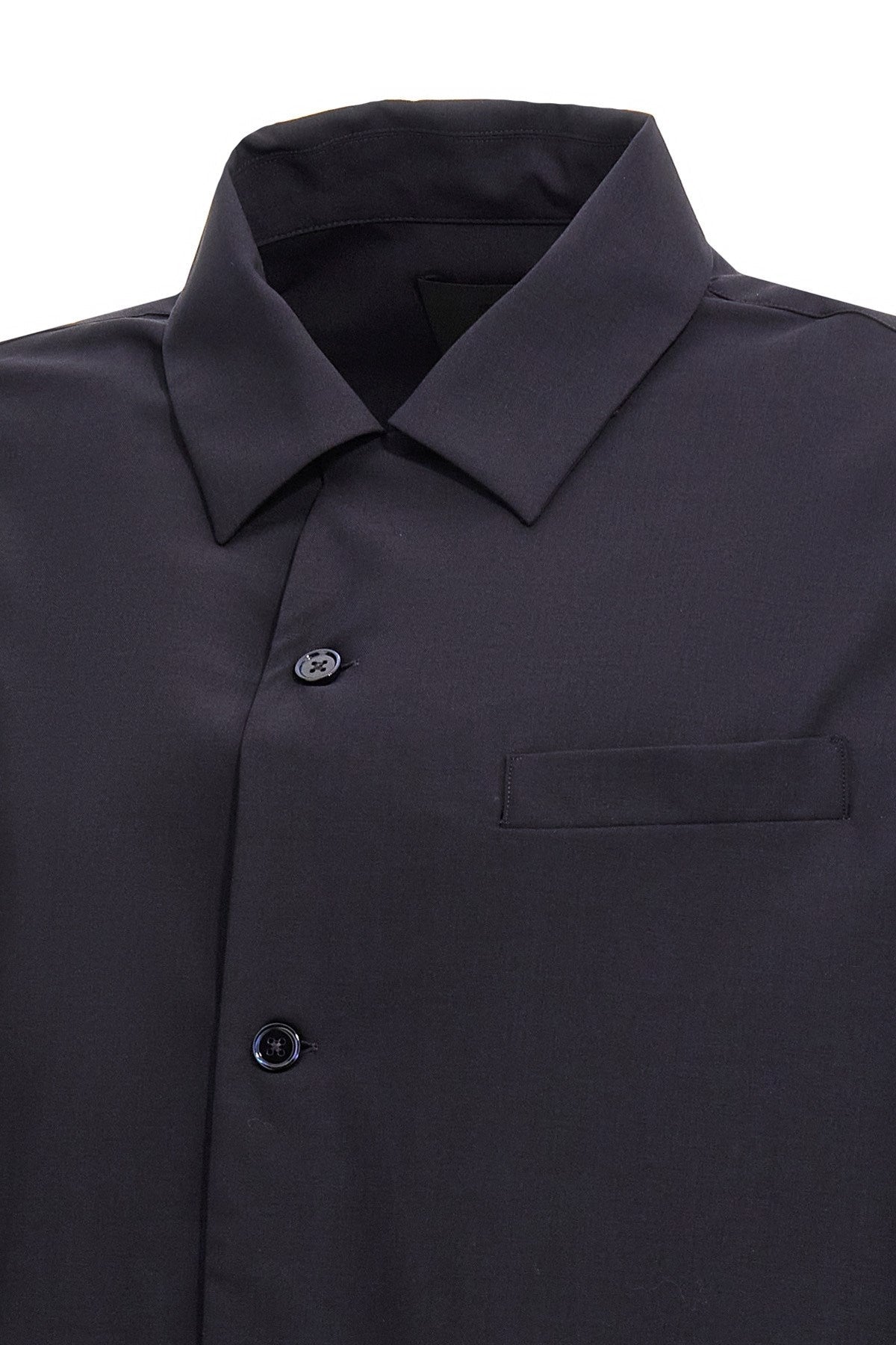 Givenchy Men Logo Plaque Shirt