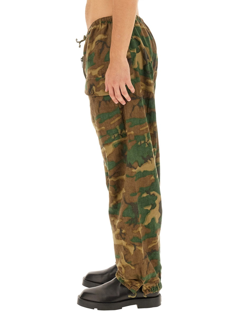 Givenchy Men Camouflage Pants