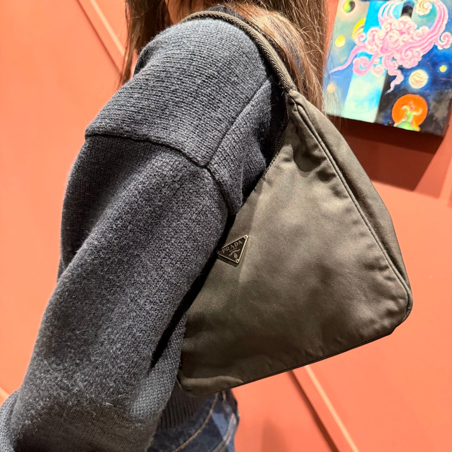 Prada Re-Edition Nylon Hobo Bag (ND)