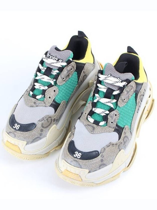 Balenciaga Gucci Hacker Triple S Sneakers 36 230