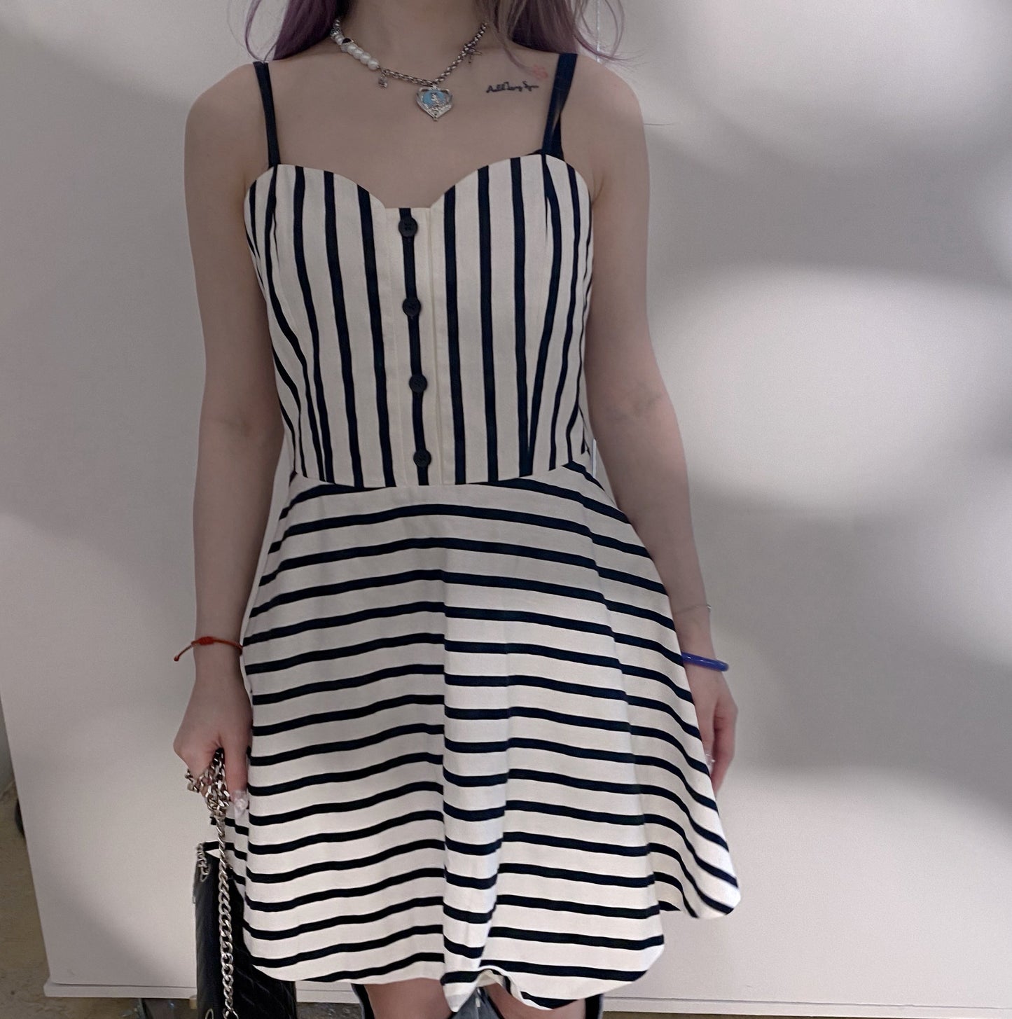 Alice+Olivia strip dress