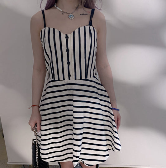 Alice+Olivia strip dress