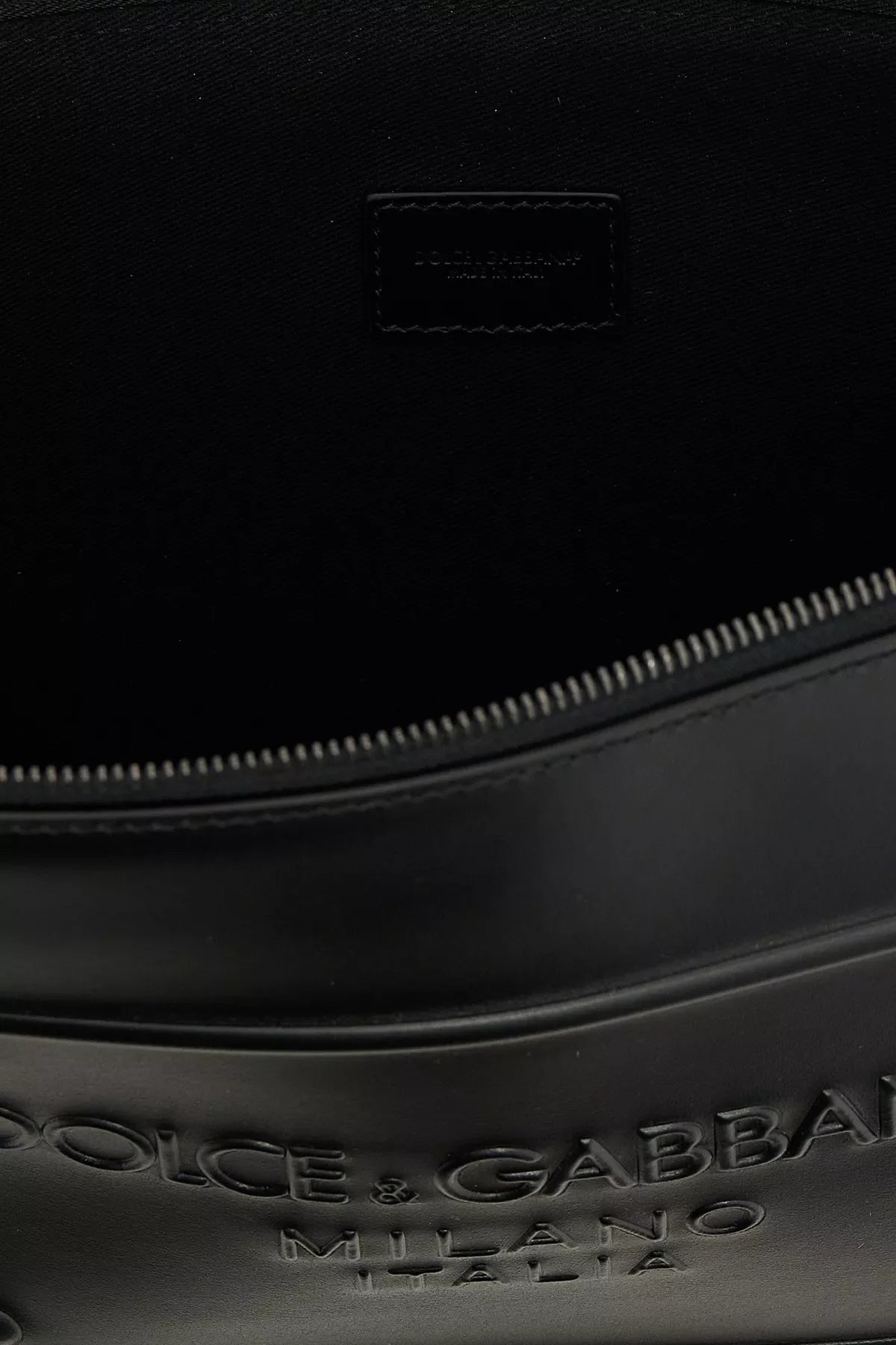 Dolce & Gabbana Men Large Plaque Pouch