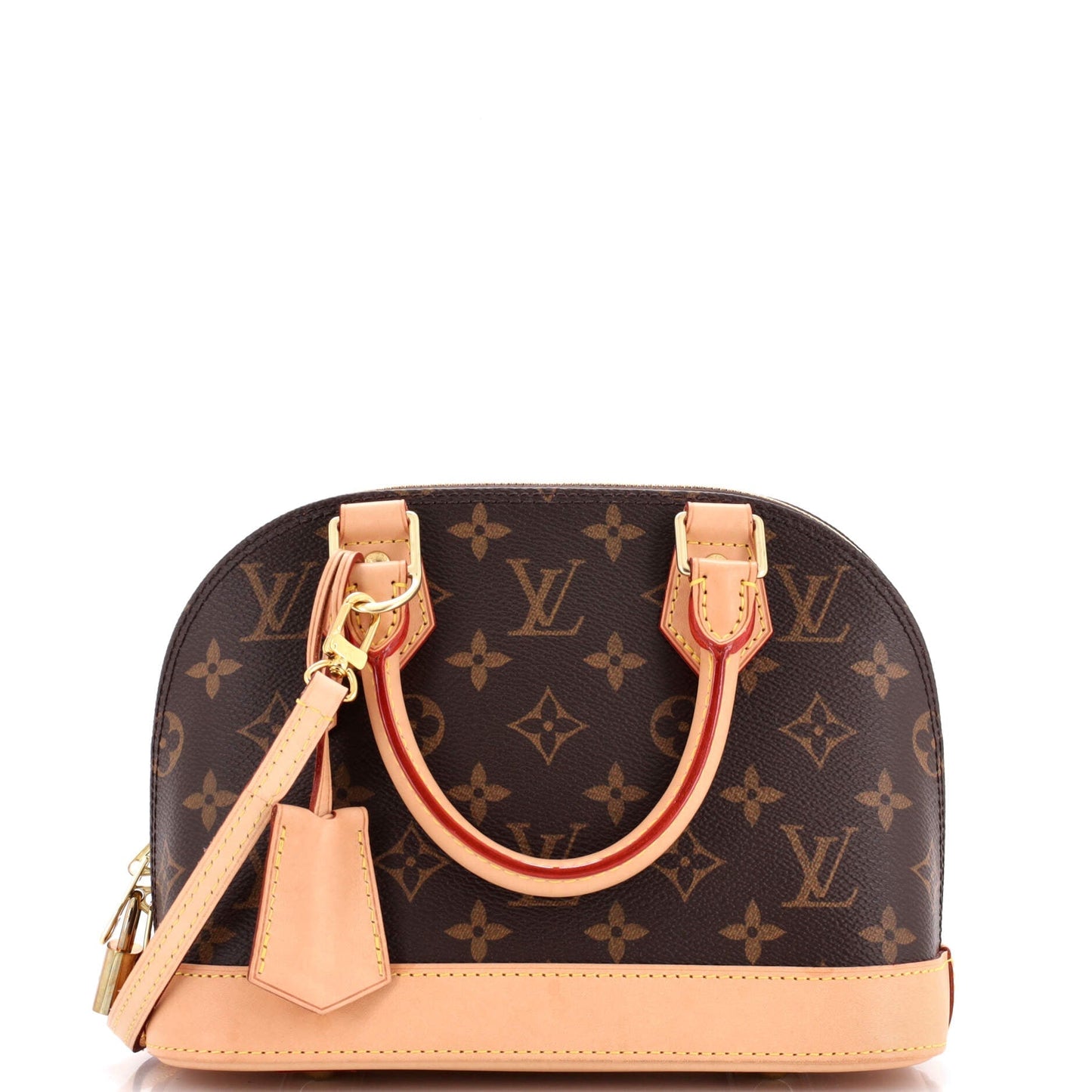Alma Handbag Monogram Canvas BB