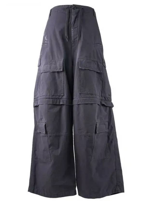 Balenciaga Oversized Cargo Pants Grey