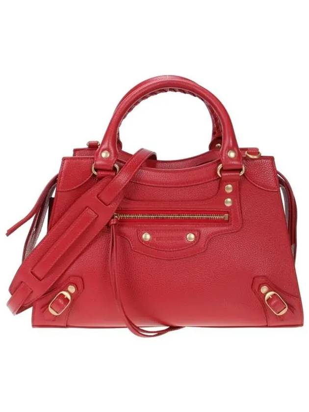 Balenciaga Neo Classic Small Tote Bag Red