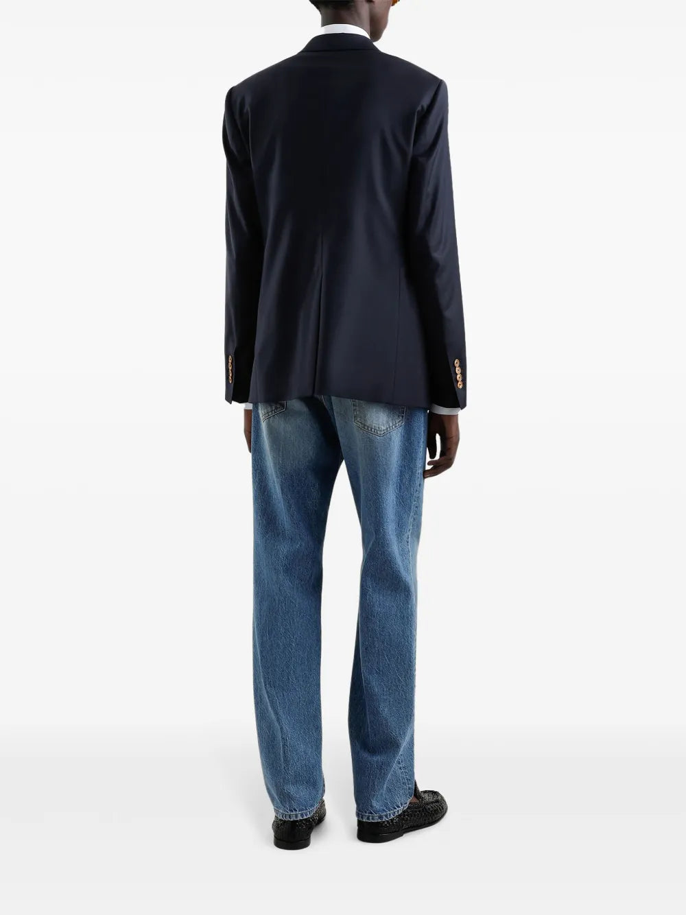 Dolce & Gabbana Men Blazer With Logo Application