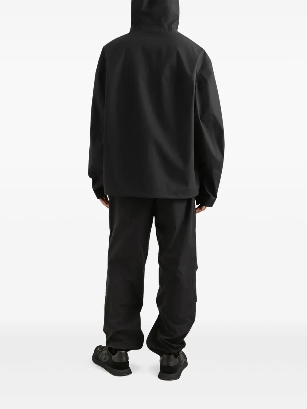 Dolce & Gabbana Men Bomber Jacket With Logo Plaque