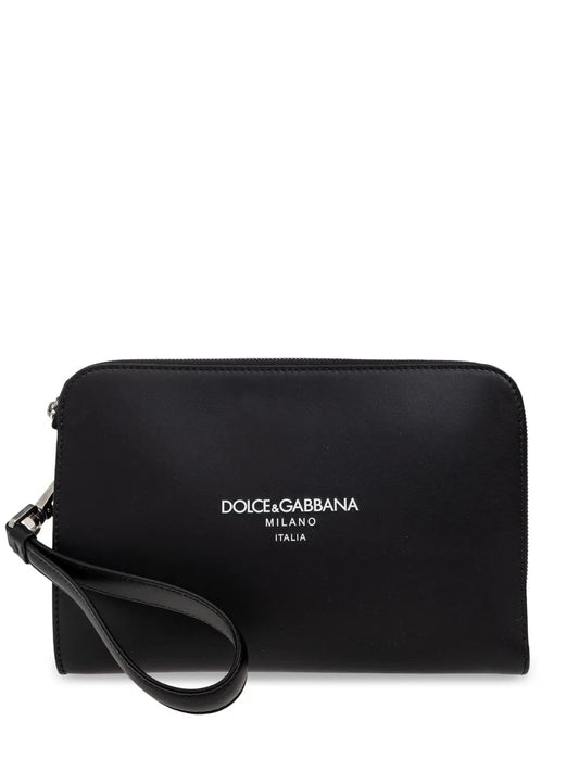 Dolce & Gabbana Men Leather Clutch