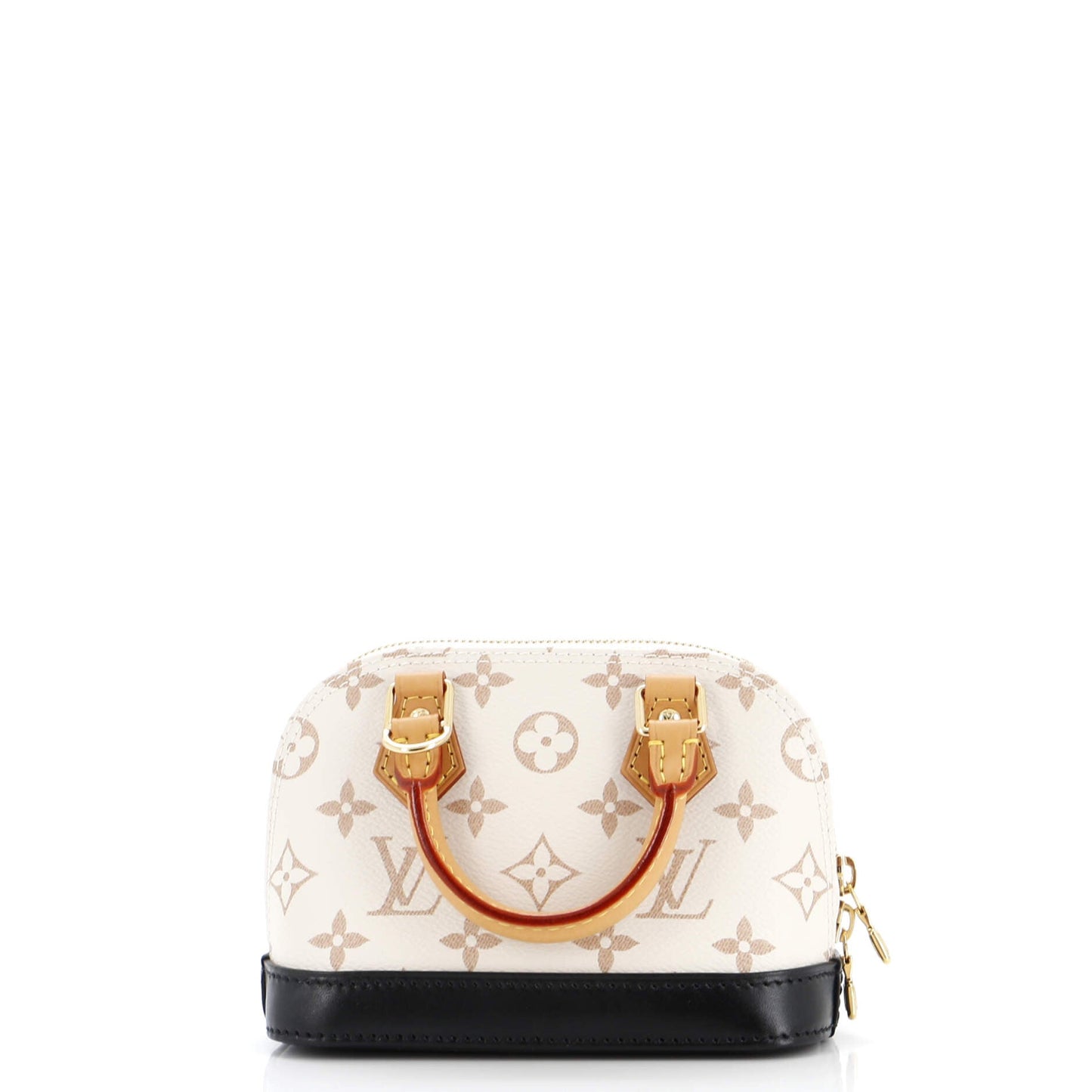 Alma Handbag Monogram Dune Canvas Nano