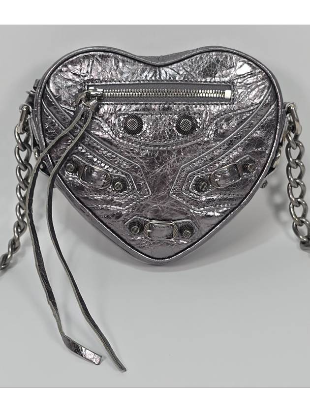Balenciaga Lecagol heart chain shoulder bag