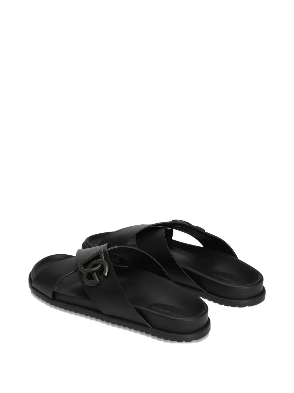 Dolce & Gabbana Men Dg Logo Slides Sandals