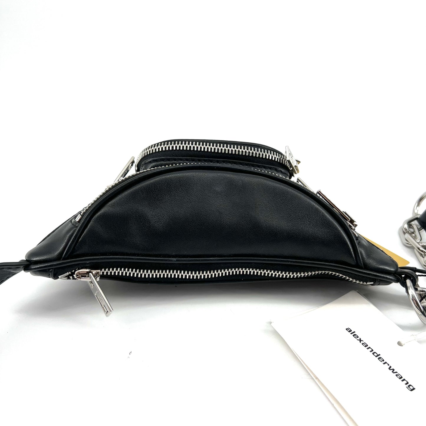 Alexander Wang black attica fanny pack