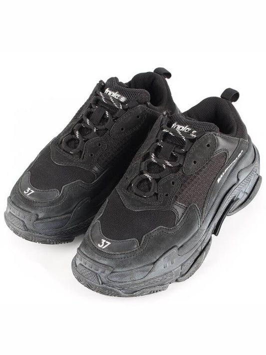 Balenciaga Triple S dirty black sneakers 37 240