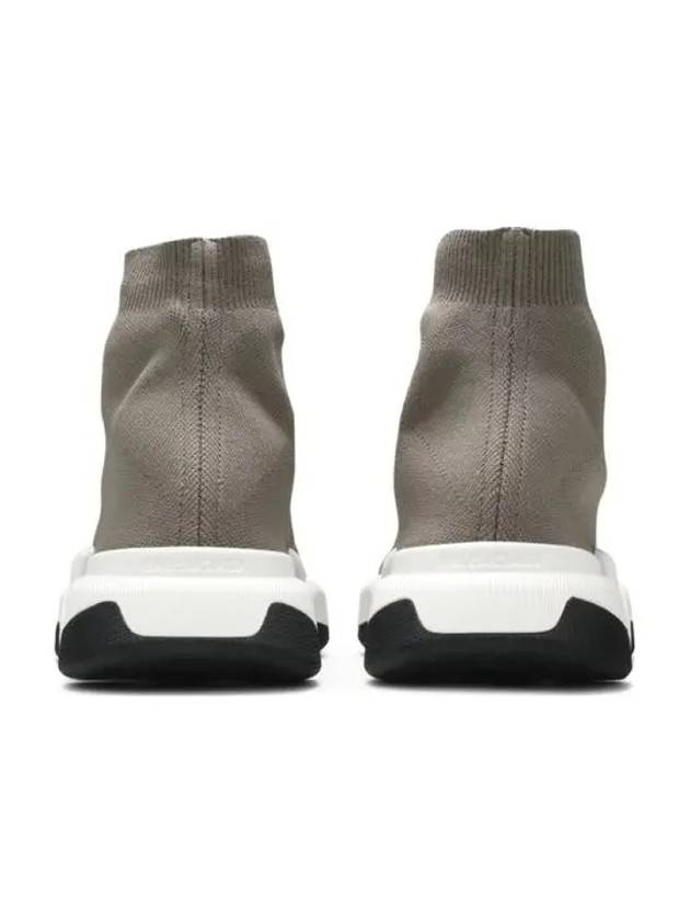 Balenciaga Speed 2.0 High Top Sneakers Dark Beige