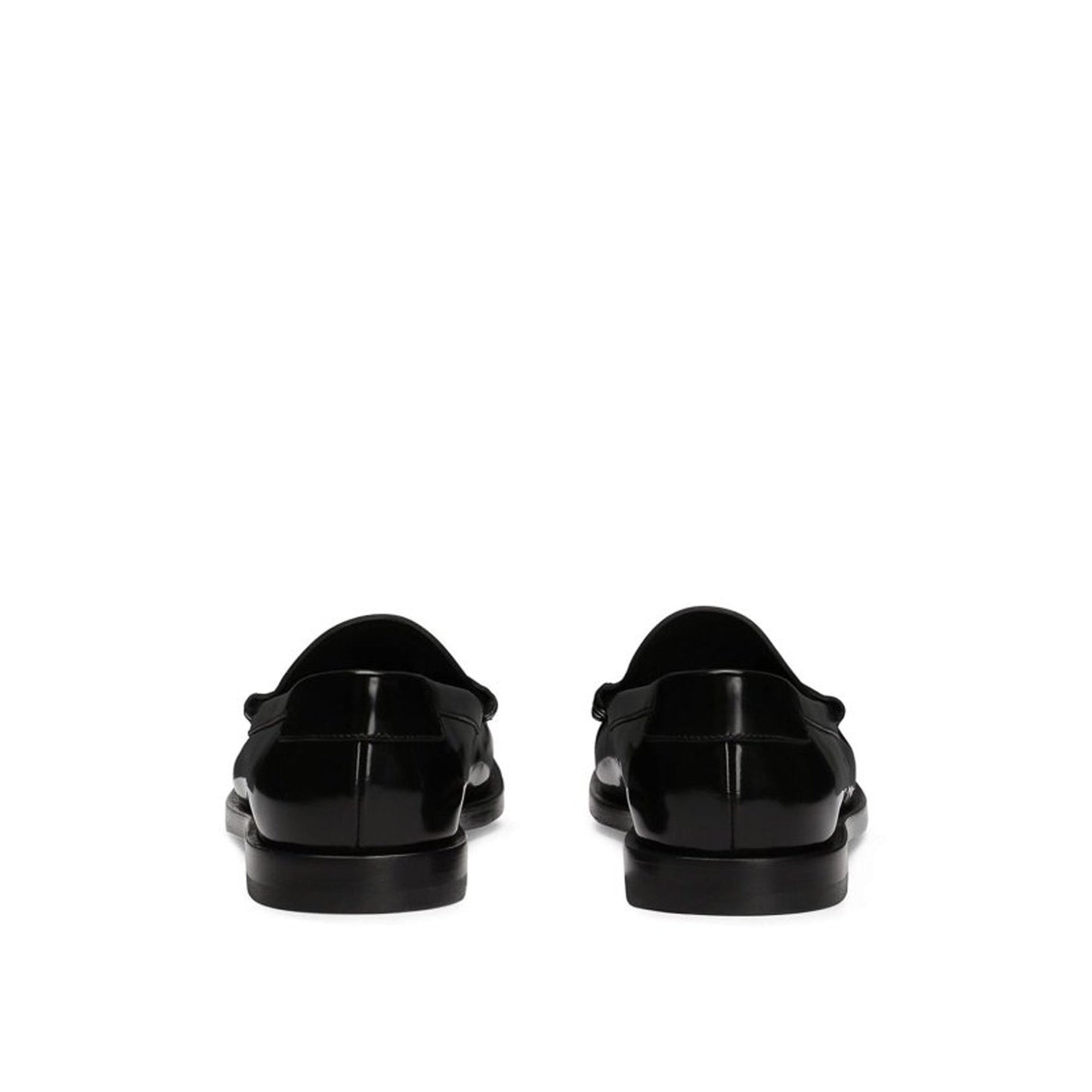 Dolce & Gabbana Leather Logo Loafers Women