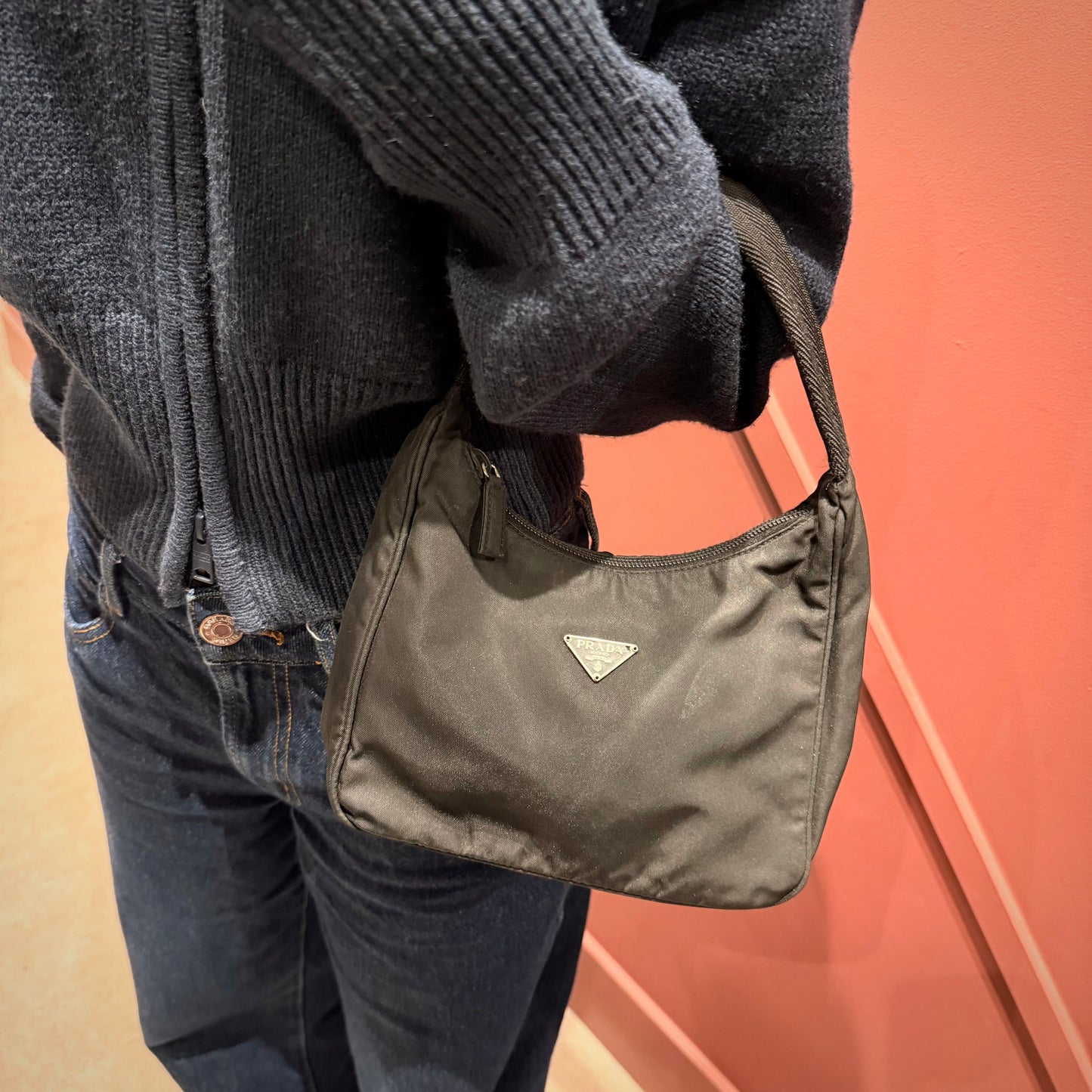 Prada Re-Edition Nylon Hobo Bag (ND)