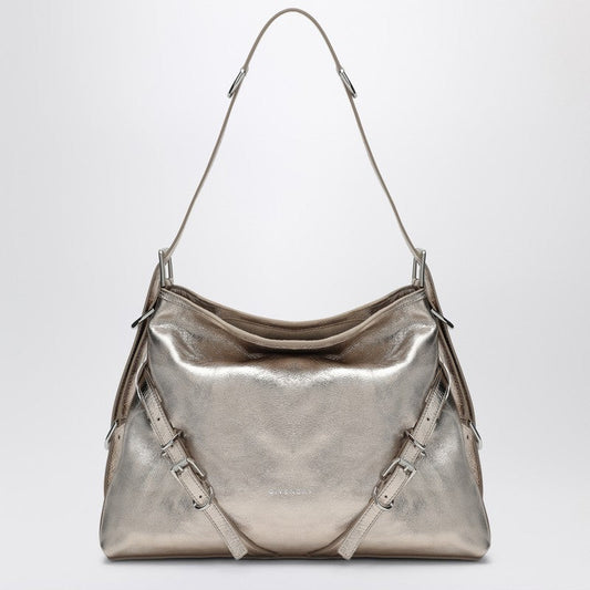 Givenchy Voyou Medium Laminated Leather Bag Women