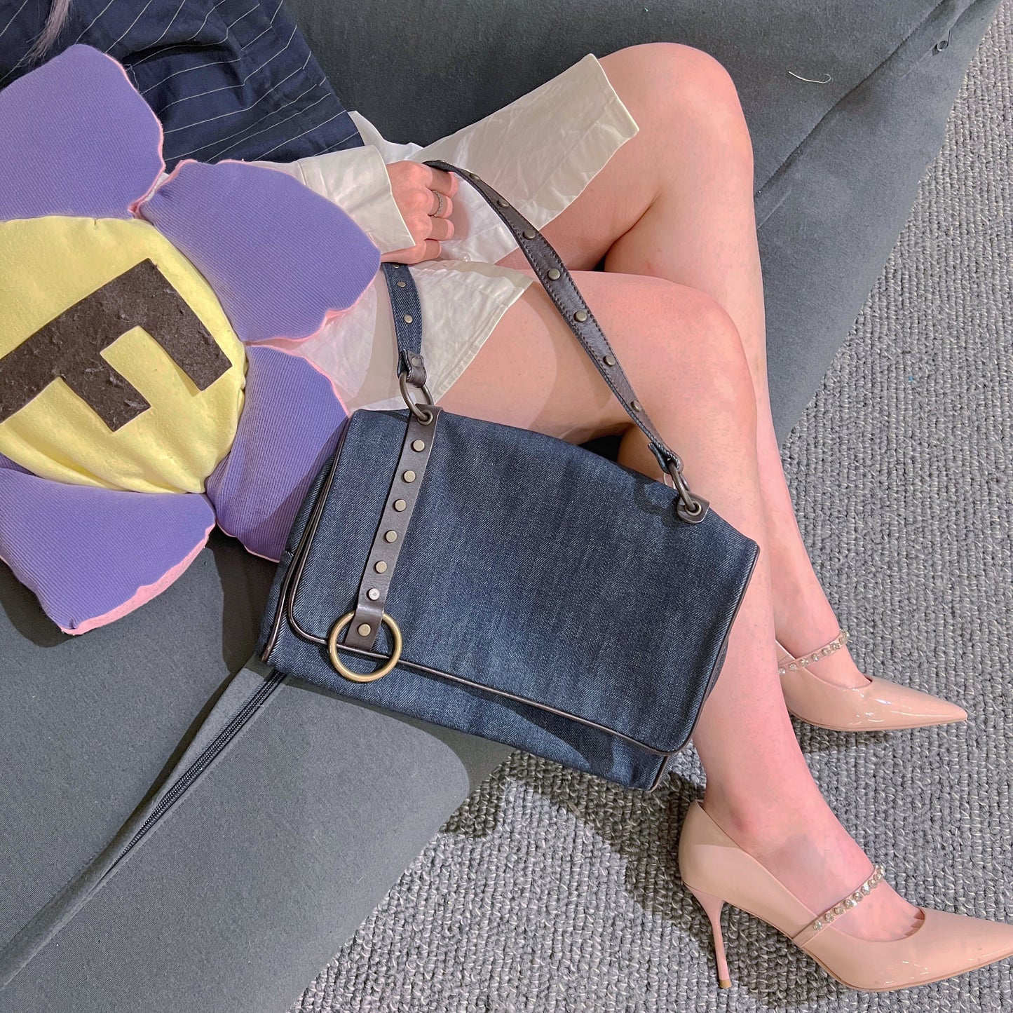 Dolce & Gabbana Denim shoulder bag TWS