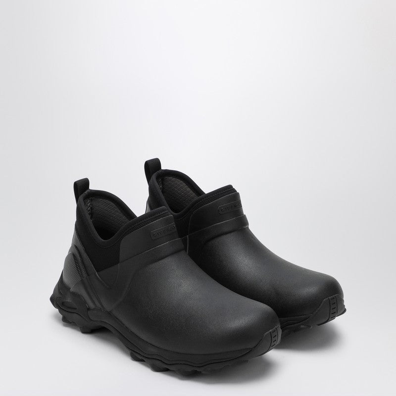 Givenchy Black Bogs Rubber Chelsea Boots Men