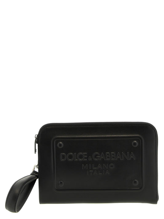 Dolce & Gabbana Men Logo Clutch Bag
