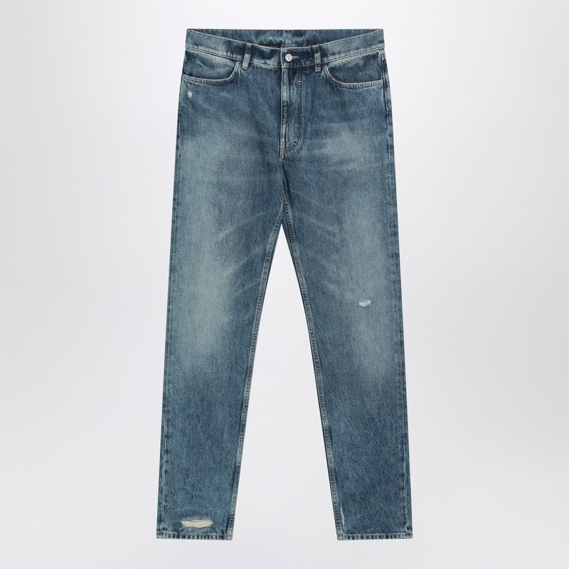 Givenchy Faded Blue Denim Jeans Men