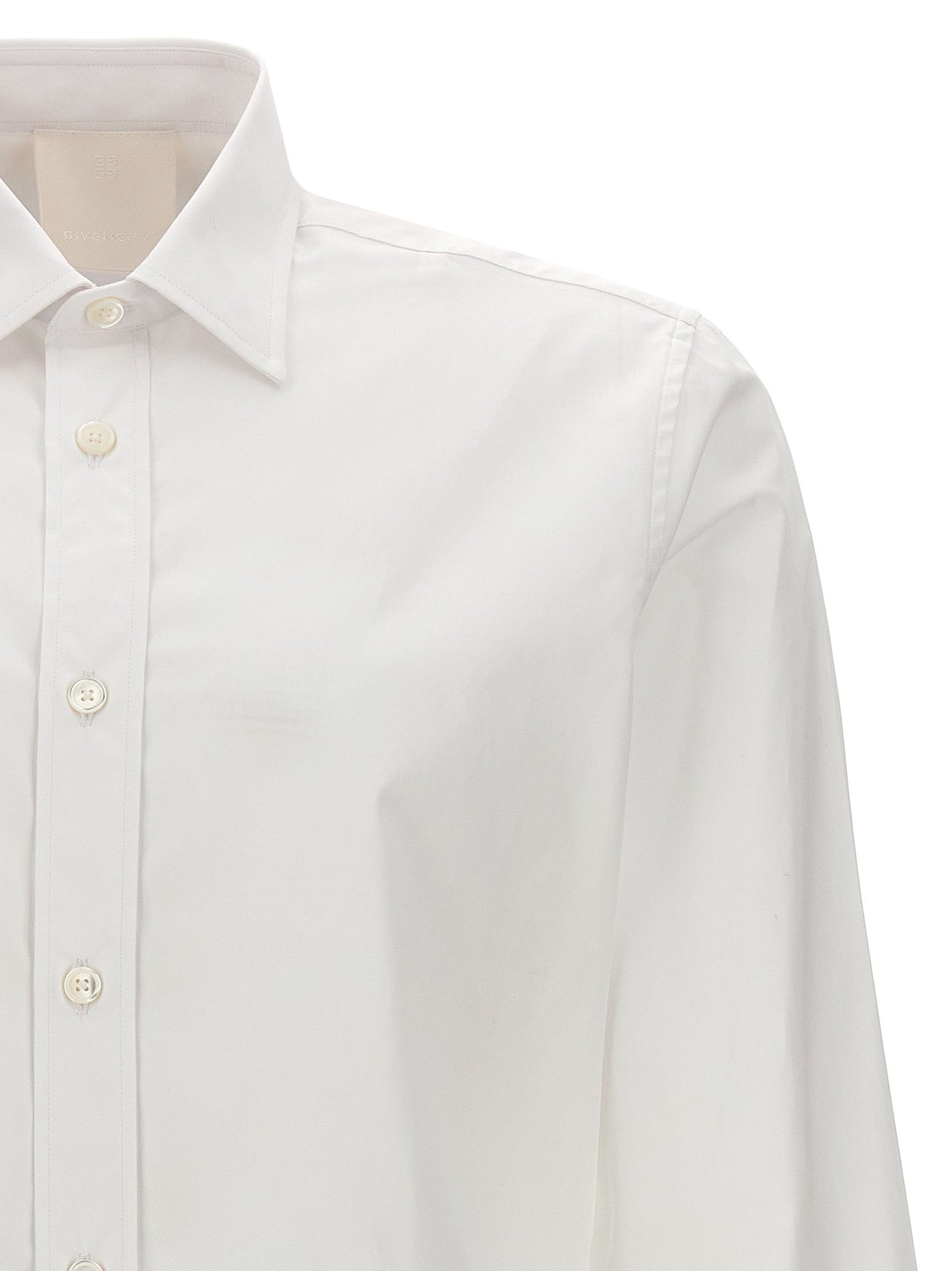 Givenchy Men Logo Embroidery Shirt