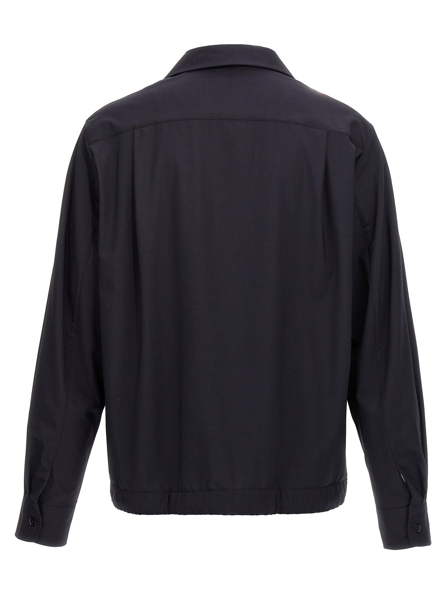 Givenchy Men Logo Plaque Shirt