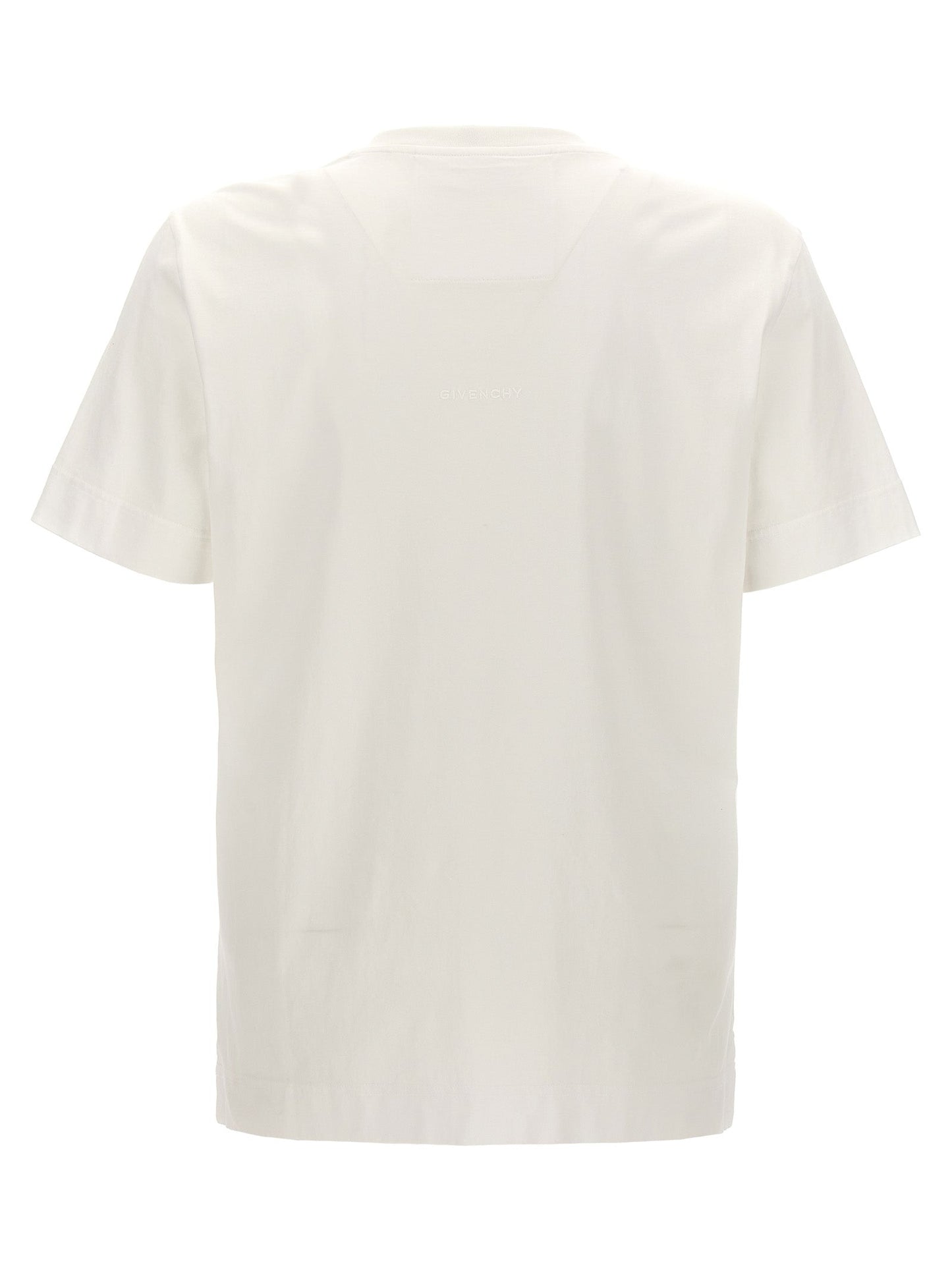 Givenchy Men Logo Embroidery T-Shirt