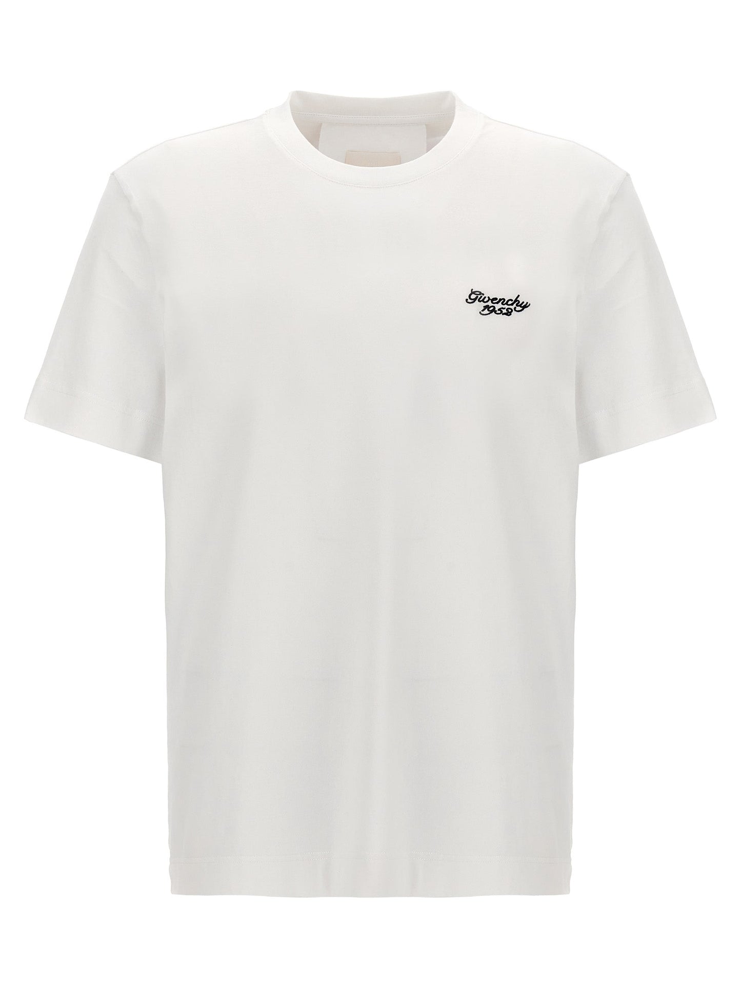 Givenchy Men Logo Embroidery T-Shirt