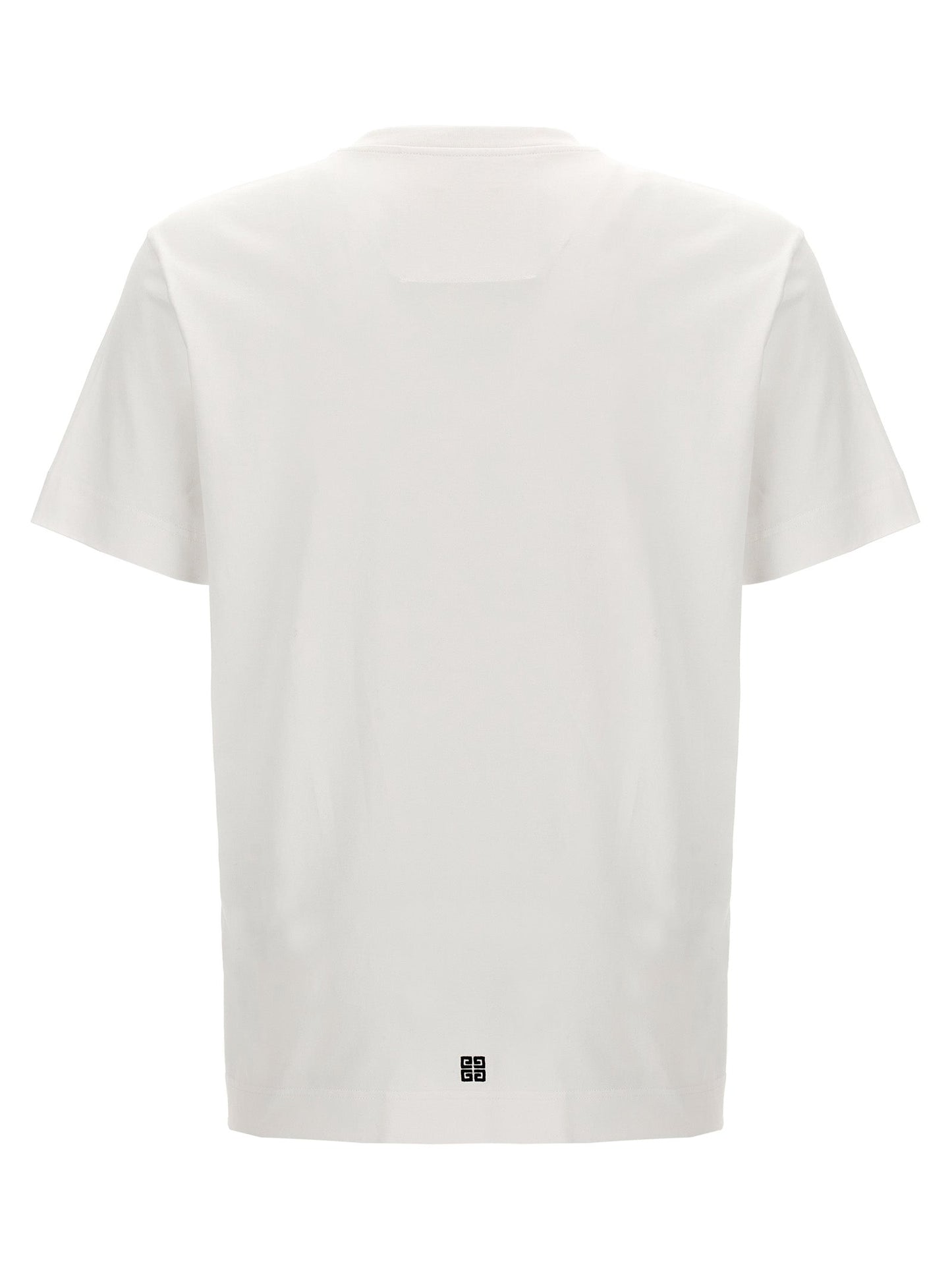 Givenchy Men Logo Embroidery T-Shirt