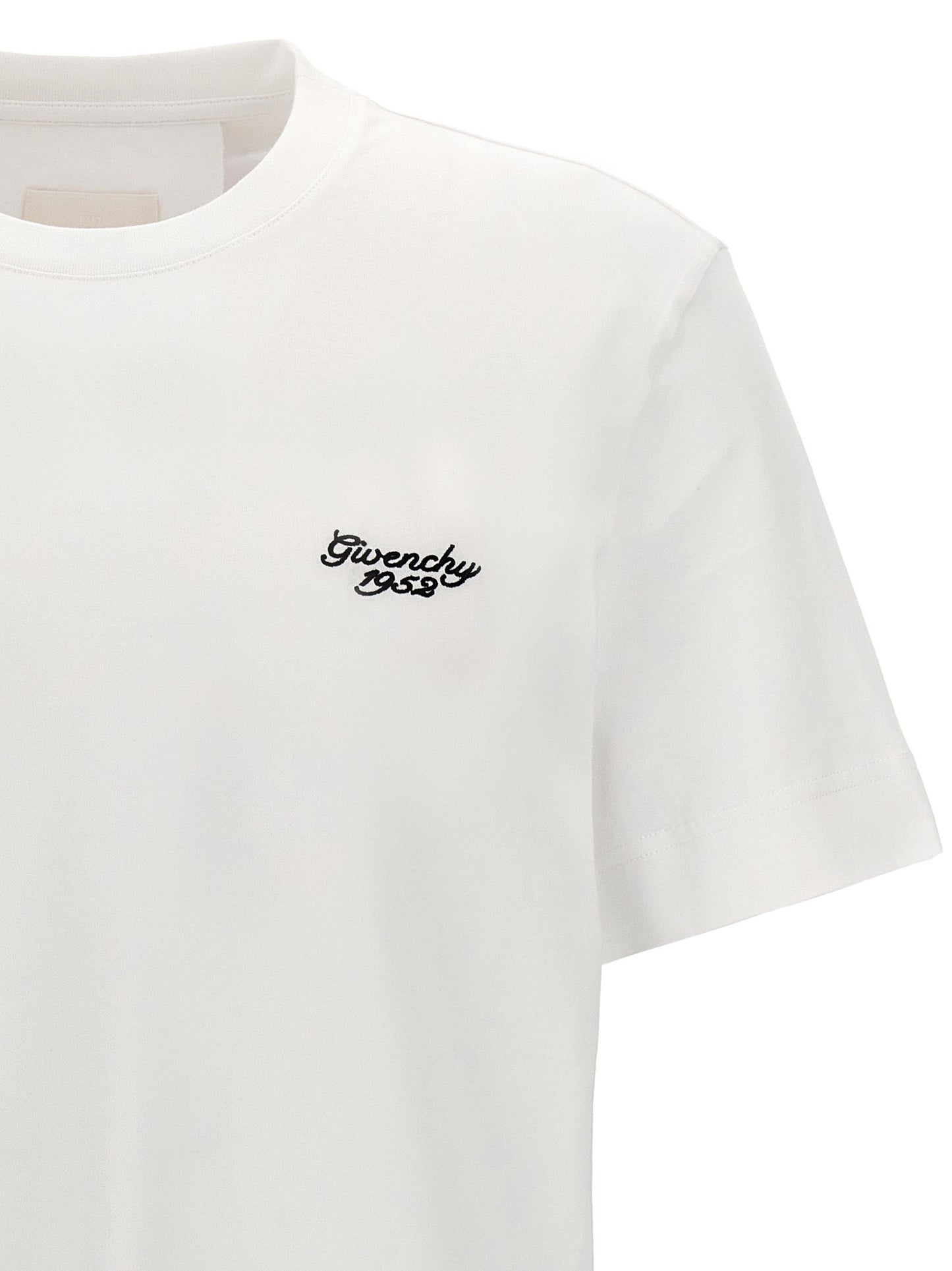 Givenchy Men Logo Embroidery T-Shirt