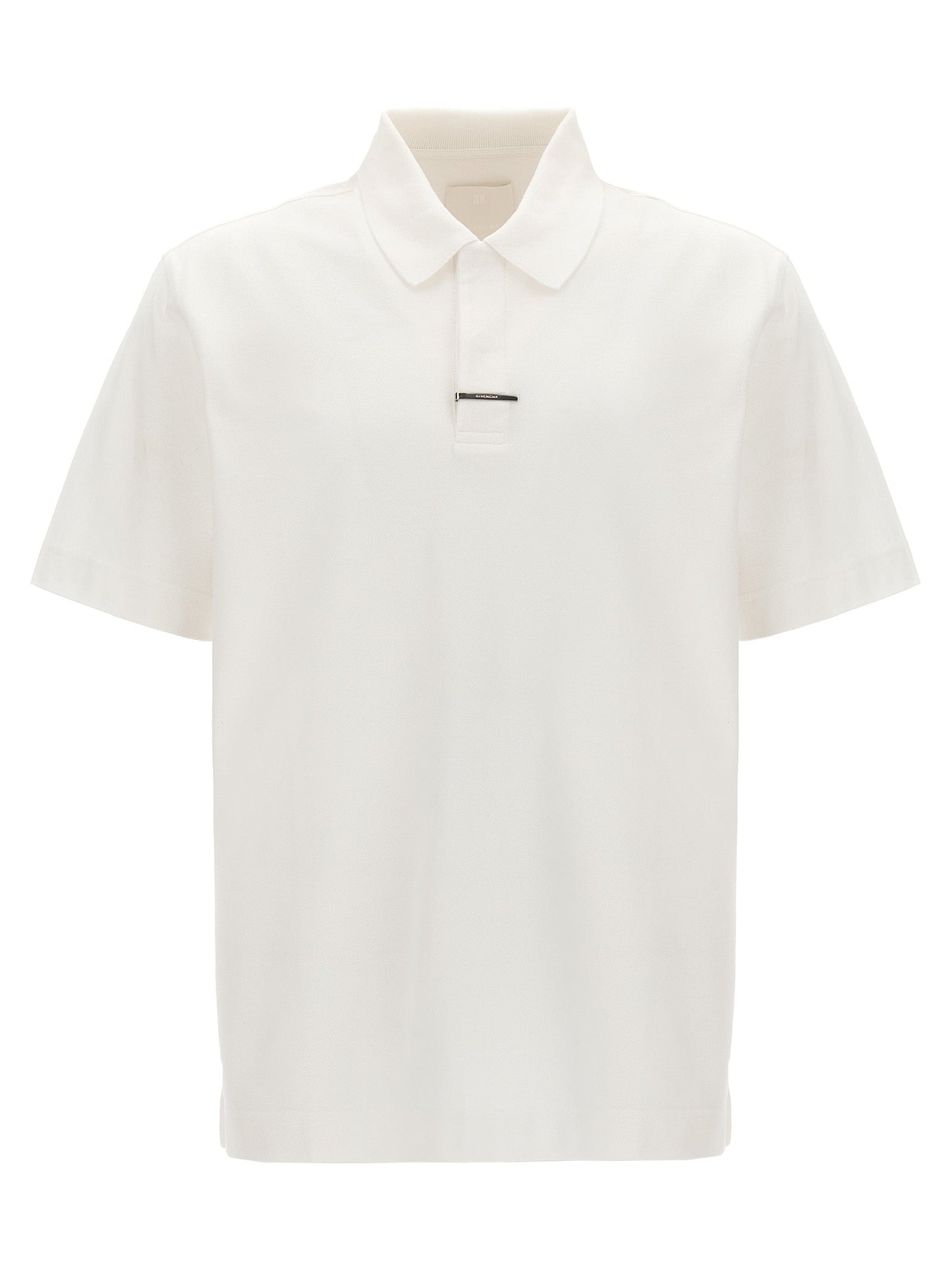 Givenchy Men Metal Clip Polo Shirt