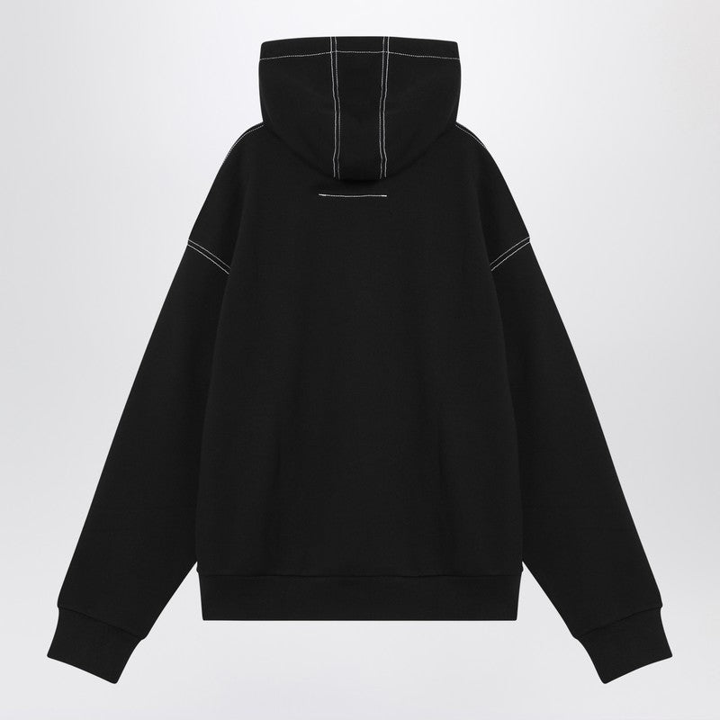 Givenchy 4G Black Cotton Hoodie Men